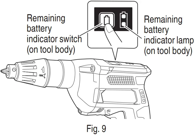 metabo W 18DA Cordless Screwdriver - FIG 19