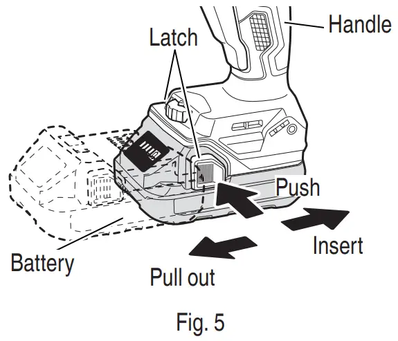 metabo W 18DA Cordless Screwdriver - FIG 8