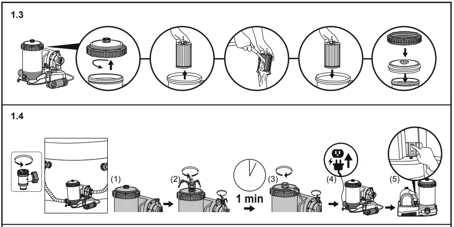 Bestway FLOWCLEAR 58391 Hmax 1 5m Filter Pump - fig5