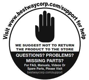 Bestway FLOWCLEAR 58391 Hmax 1 5m Filter Pump - sambool3