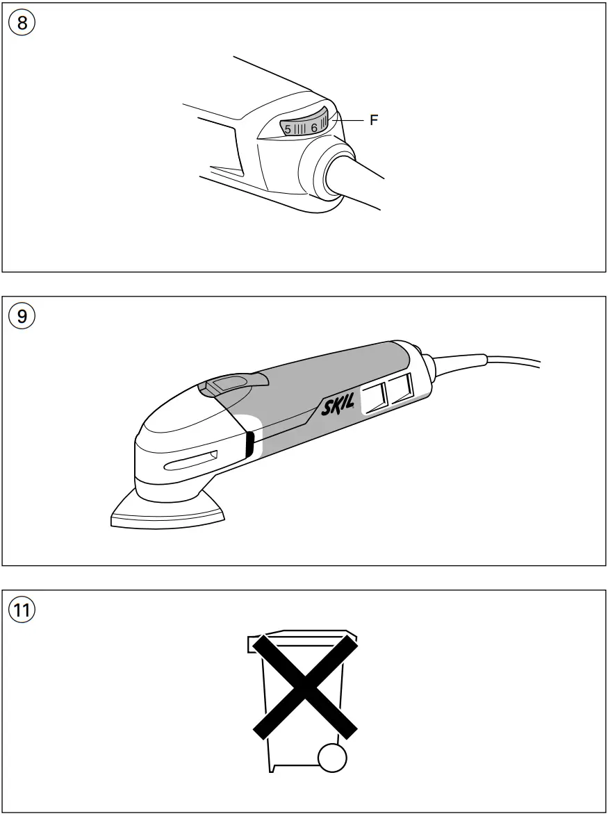 SKIL 1470 Multi Function Tool - Overview 4