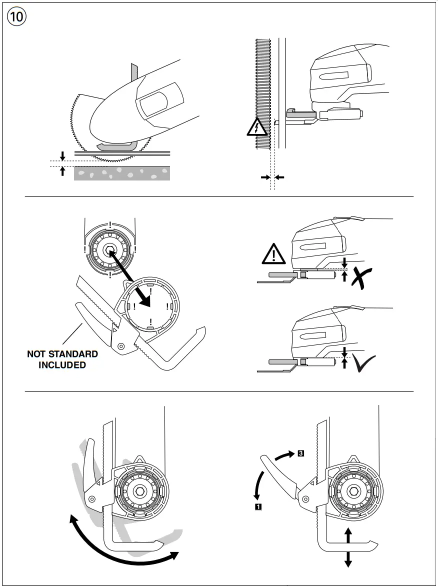 SKIL 1470 Multi Function Tool - Overview 5