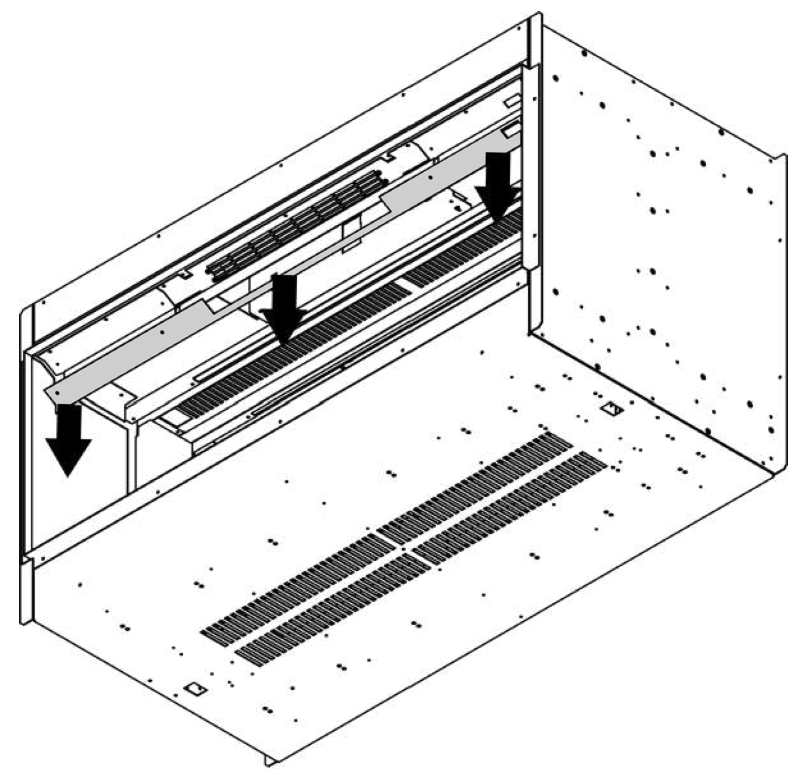 evonicfires E810 DS Stora DS Double Sided Evoflame - glass