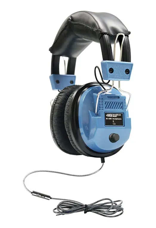 HamiltonBuhl-HECSCAMV-Incompatible-Deluxe-Headset-with-in-Line-Microphone