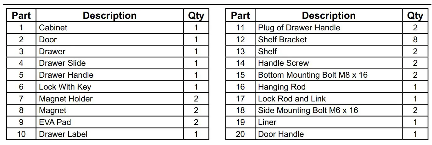 U S-GENERAL-64452-UPC-16-Inch-End-Locker-FIG-8