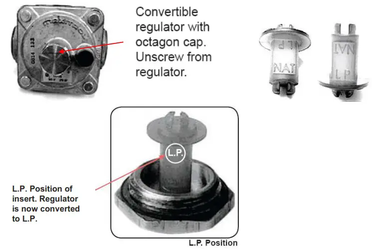 PATRIOT PT G24 M Gas Countertop Thermostat Griddle - CONVERSION 2