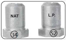 PATRIOT PT G24 M Gas Countertop Thermostat Griddle - CONVERSION