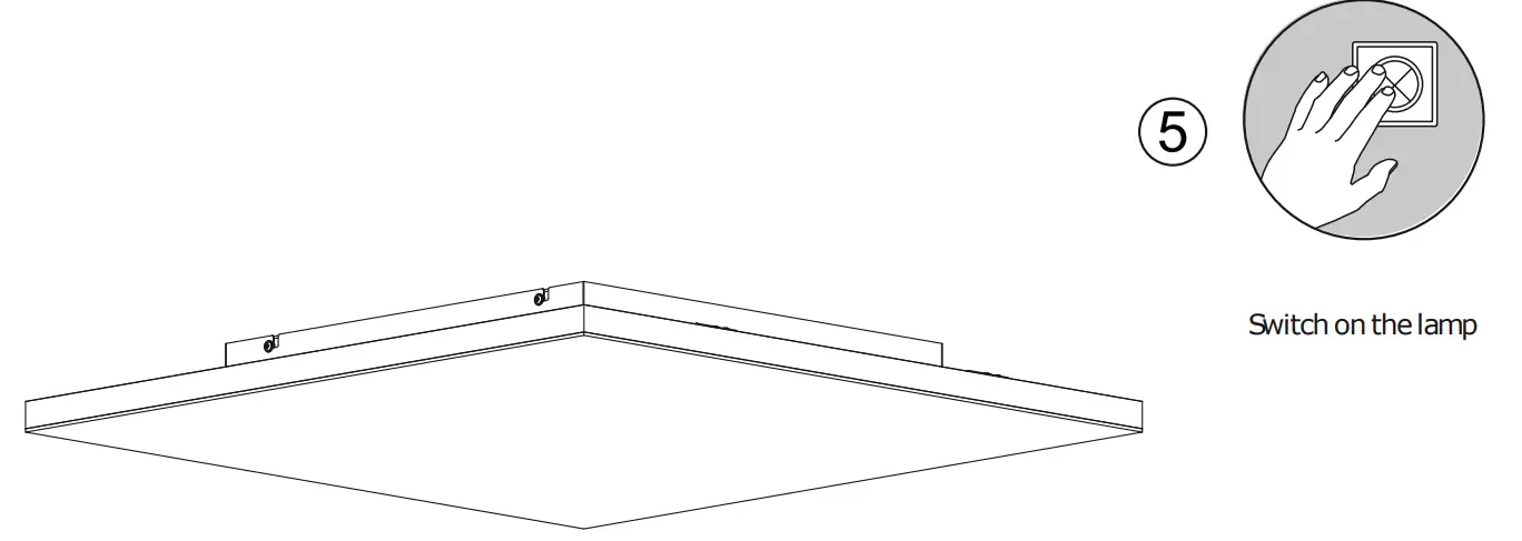 Paul Neuhaus 8288 16 Q FLAG Ceiling Light LED - fig 1