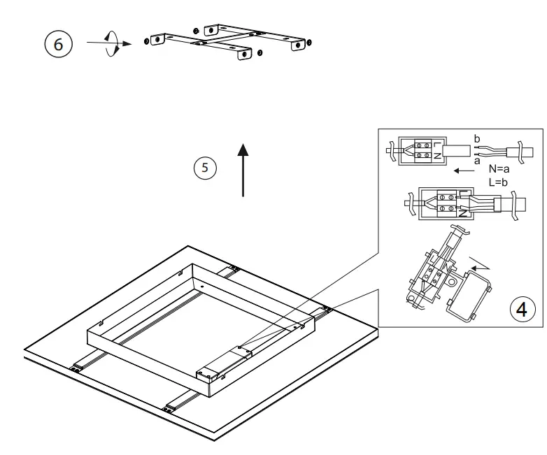 Paul Neuhaus 8288 16 Q FLAG Ceiling Light LED - fig 2