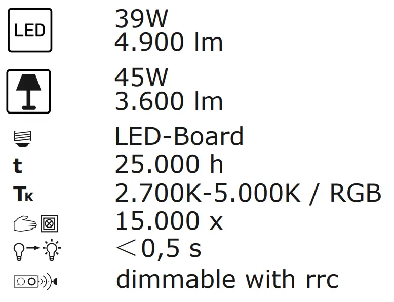 Paul Neuhaus 8288 16 Q FLAG Ceiling Light LED - fig 6