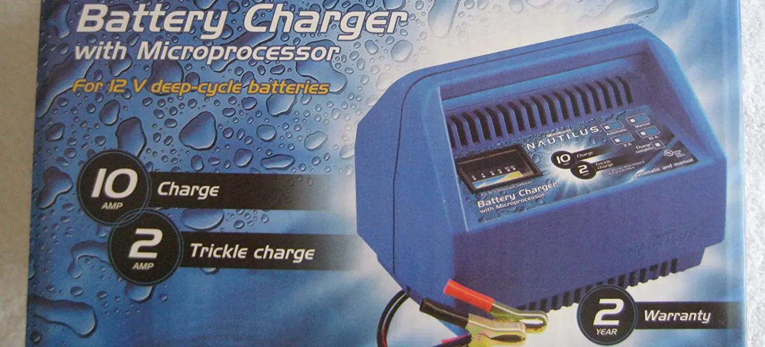 Nautilus 011-1973-2 Battery Charger Instruction Manual