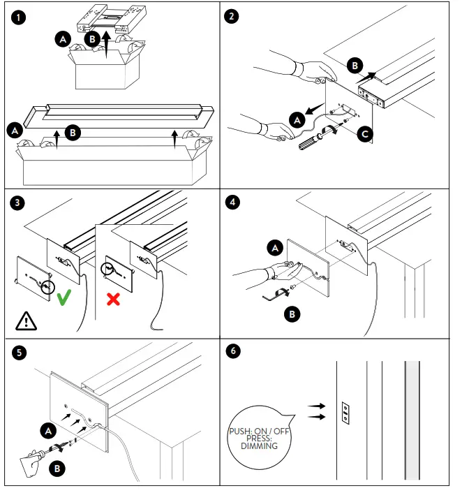 NEMO Ara LED Dim To Warm Floor Lamp - fig 1