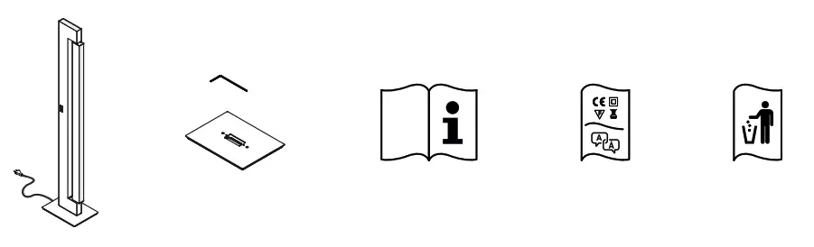 NEMO Ara LED Dim To Warm Floor Lamp - fig