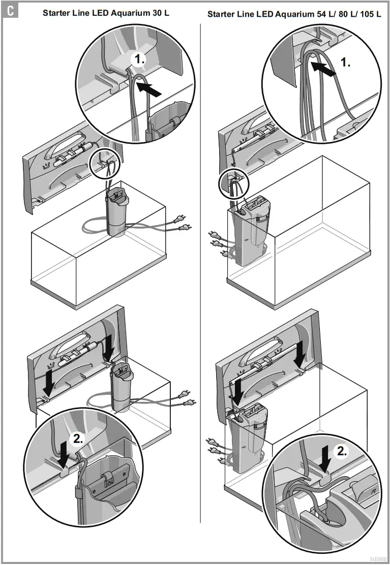 Tetra 105 L Starter Line LED Aquarium - Fig 8