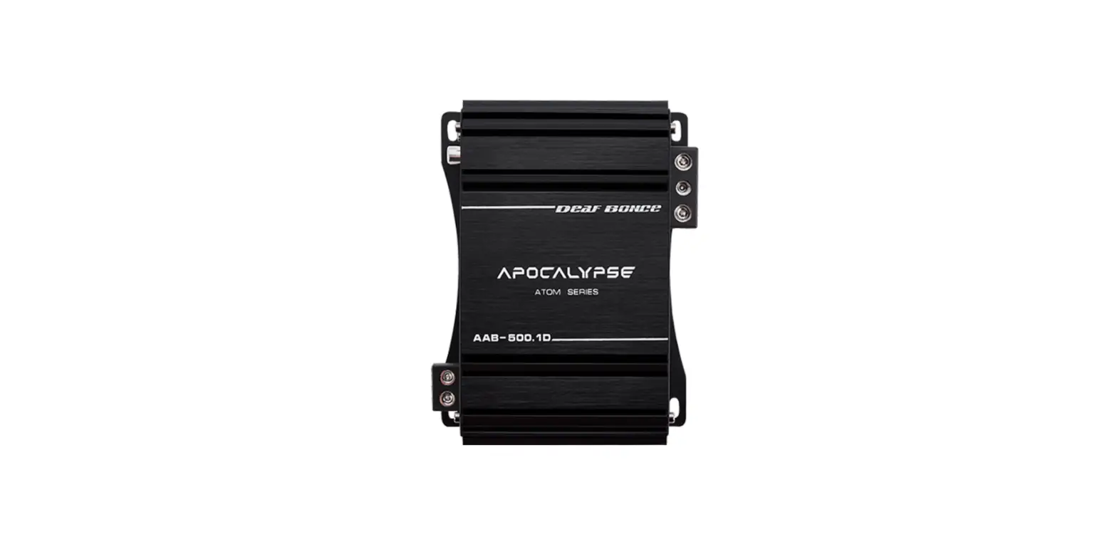 Apocalypse Aab-500.1d Atom Series Single-channel Amplifier Owner's Manual