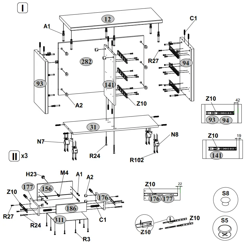 DIESEL 1D3S Sideboard - FIG 3