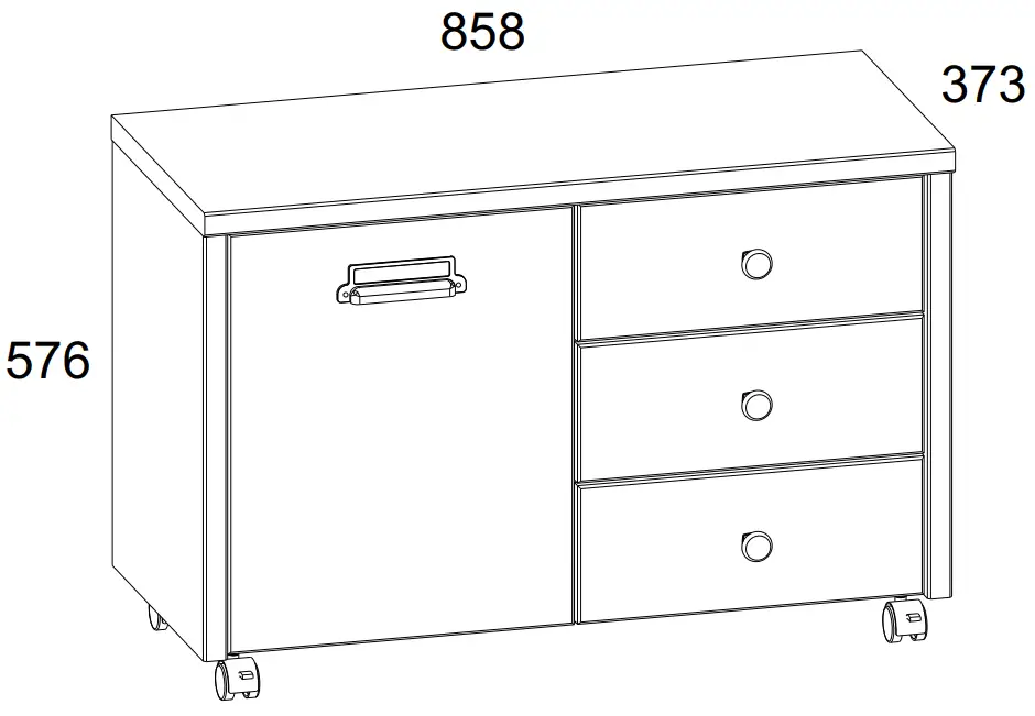 DIESEL 1D3S Sideboard