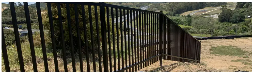 FenceLab THE MERCURY Aluminium Raking Panel-fig2