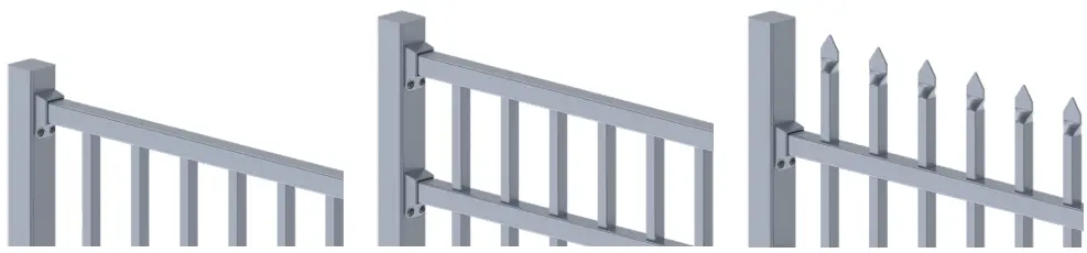 FenceLab THE MERCURY Aluminium Raking Panel-fig4