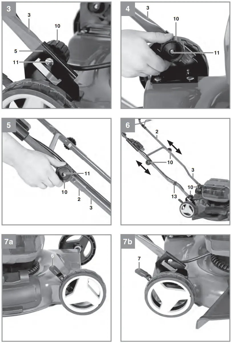 Einhell GE CM 36 48 Li M Cordless Lawn Mower - FIG 2