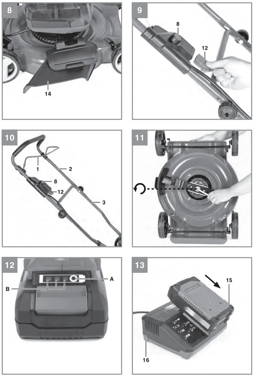 Einhell GE CM 36 48 Li M Cordless Lawn Mower - FIG 3