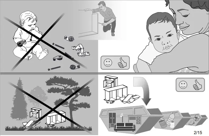 OTTO CLFB02 Wall Shelf CLIP - Assembling instruction 3