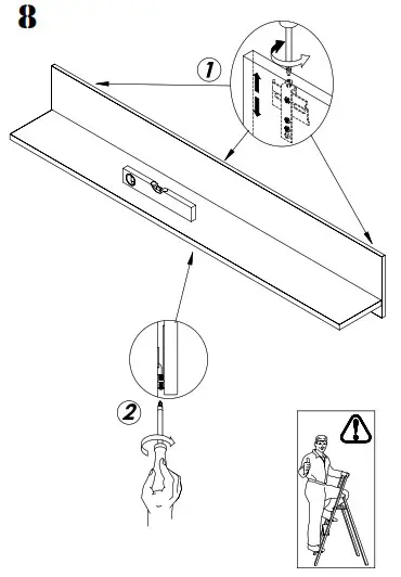 OTTO CLFB02 Wall Shelf CLIP - service 14