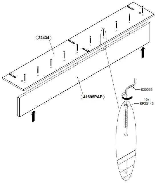 OTTO CLFB02 Wall Shelf CLIP - service 7