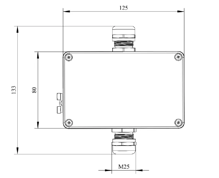 Evikon E2658-NH3-P Ammonia Detector Transmitter fig 1
