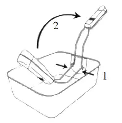 DOMO DO507FR Cold Zone Stainless Steel Fryer - ASSEMBLY
