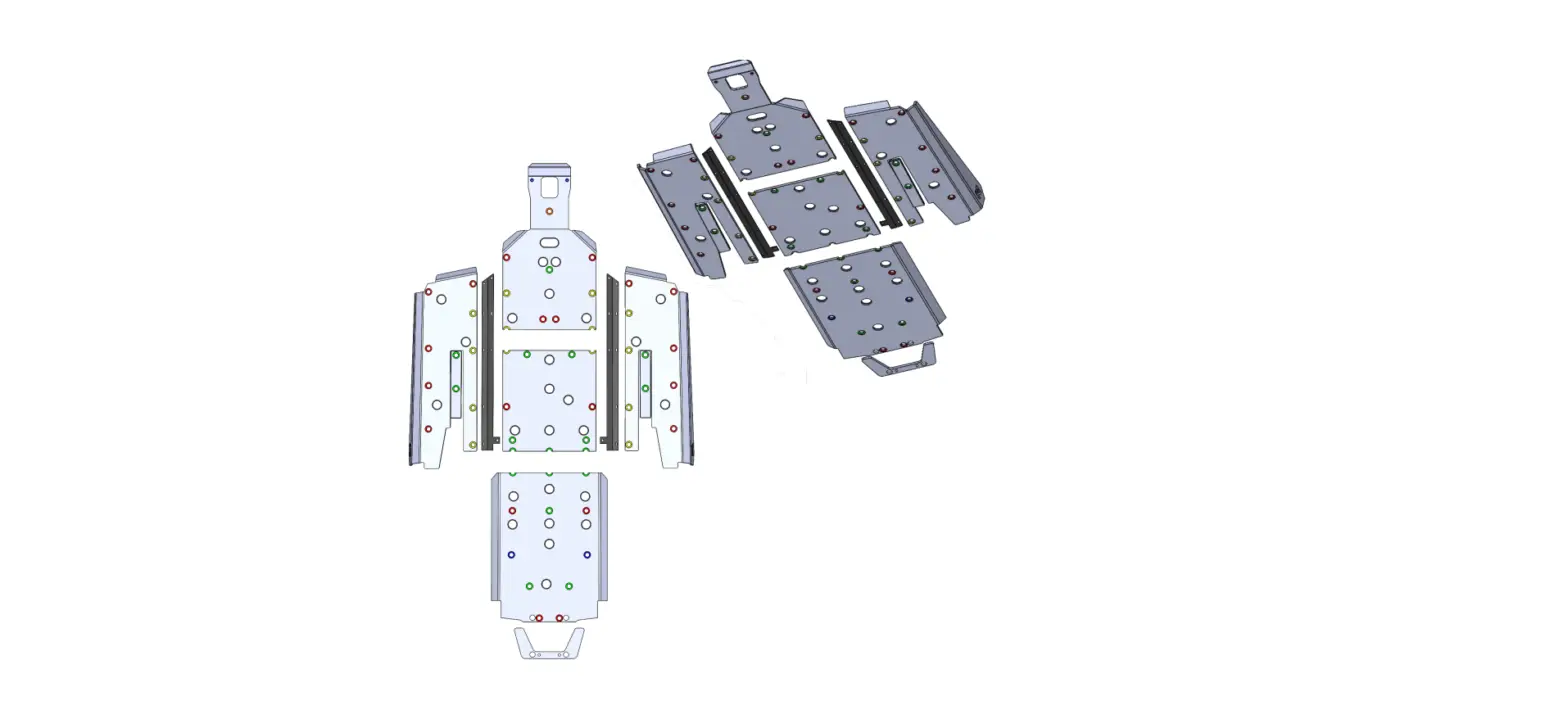 Seizmik 76-10166 Turbo-s 2 Seat Skid Plate Instruction Manual