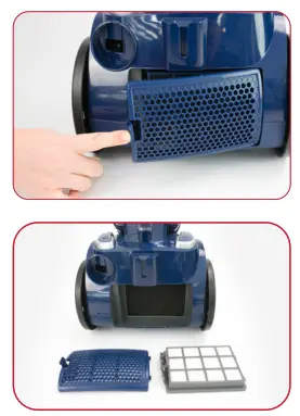 HOOVER Allergy Bagless Vacuum Cleaner - 23