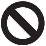 Do not Icon