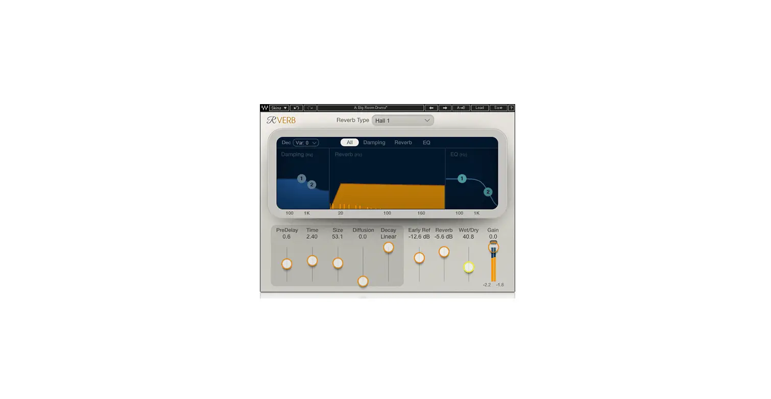 Waves Renaissance Reverb Plugin User Guide Waves Renaissance Reverb Plugin User Guide