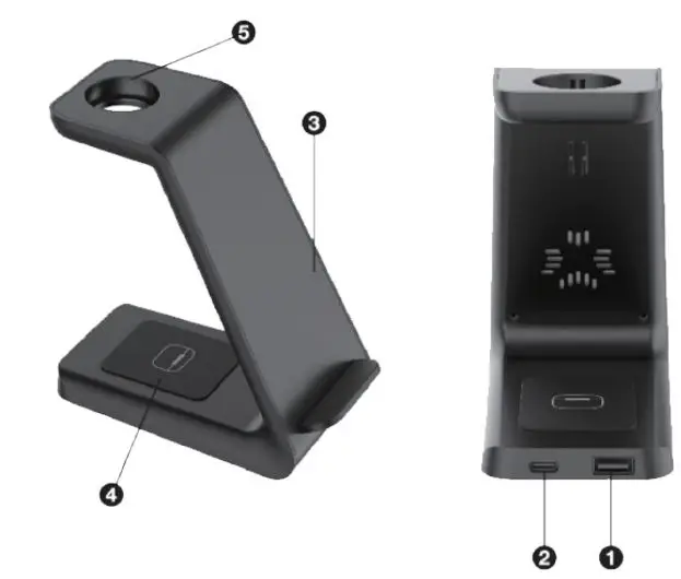 iTOUCH 04093 3 in 1 Wireless Charger User Manual - Product Overview