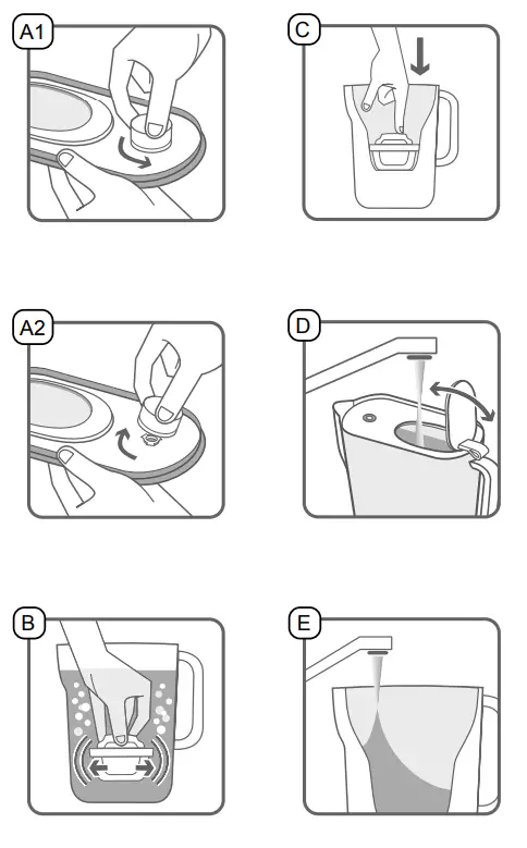 BRITA 1039567-00-ELA Water Filter Jug fig 6