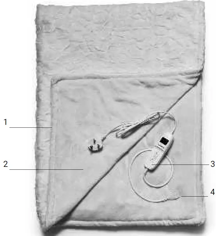 LAKELAND 63716 Arctic Ice Faux Fur Heated Throw 01