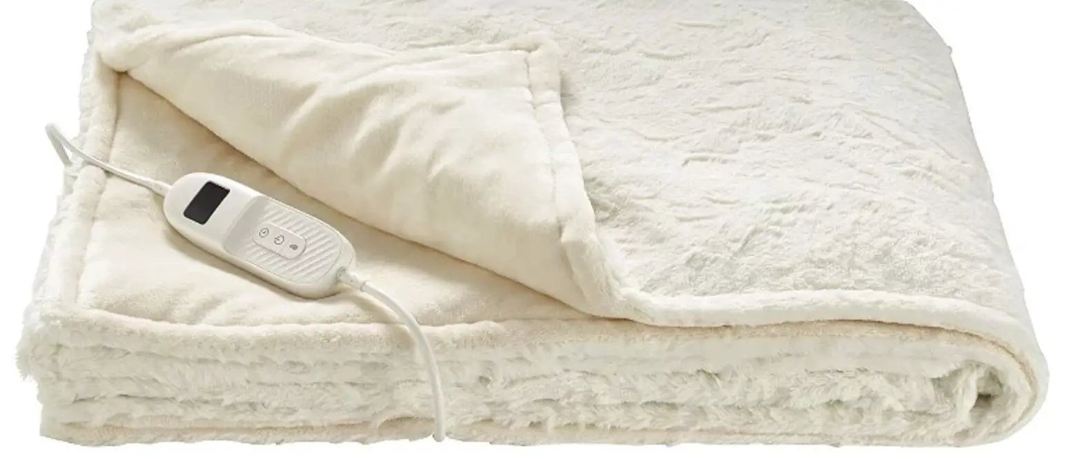 Lakeland 63716 Arctic Ice Faux Fur Heated Throw Instruction Manual