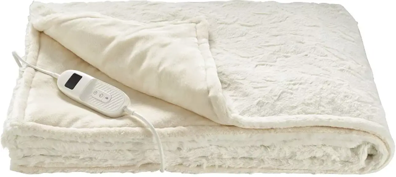 LAKELAND 63716 Arctic Ice Faux Fur Heated Throw product