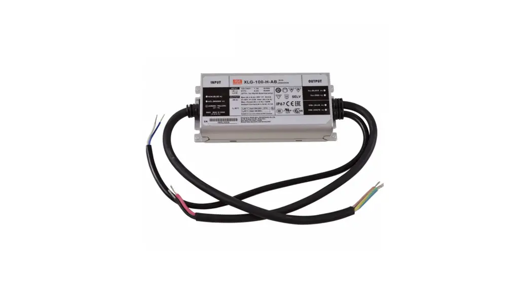 Mean Well Xlg-100 100w Constant Power Mode Led Driver Instruction Manual Mean Well Xlg-100 100w Constant Power Mode Led Driver Instruction Manual