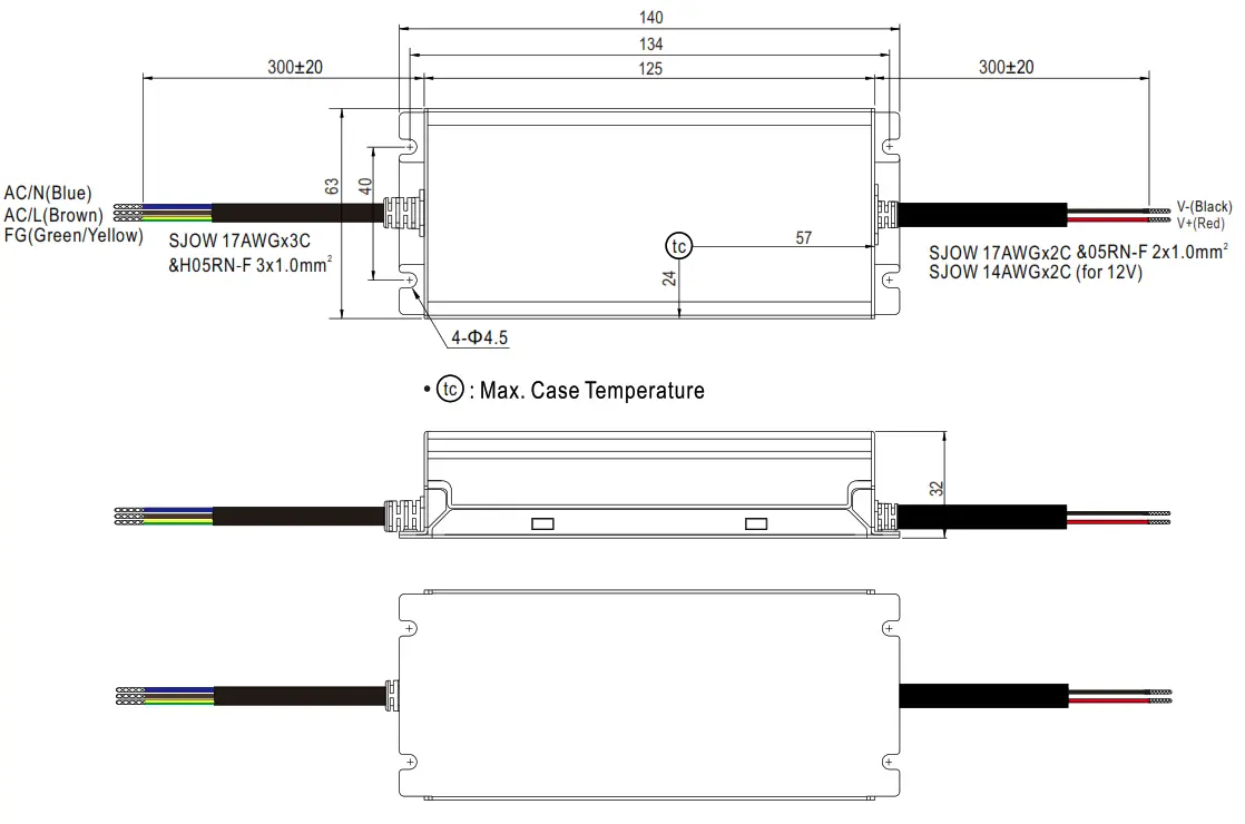 MEAN WELL XLG-100 100W Constant Power Mode LED Driver - fig15