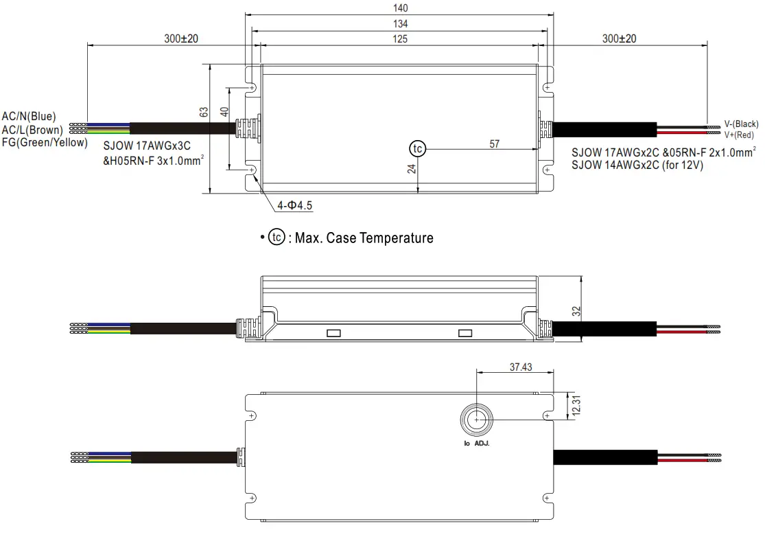 MEAN WELL XLG-100 100W Constant Power Mode LED Driver - fig16