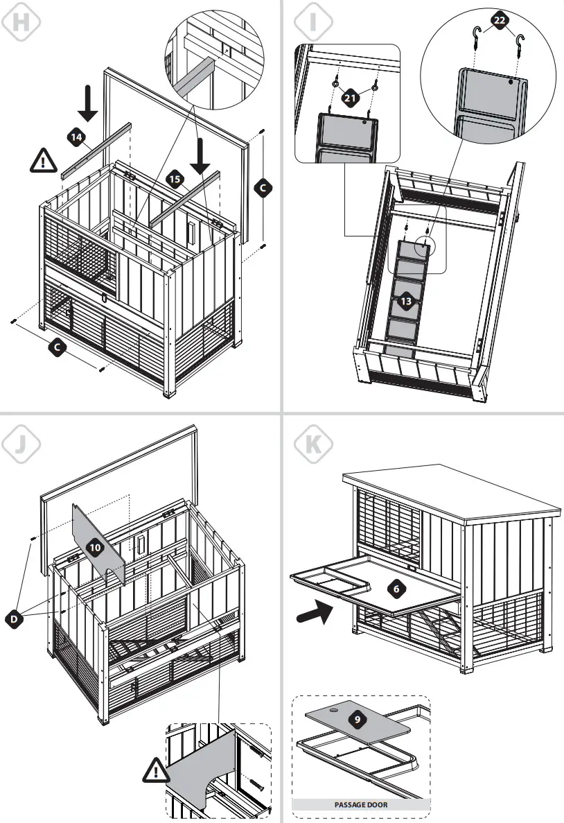 Ferplast 57090011 Clapier Ranch - Figure 4