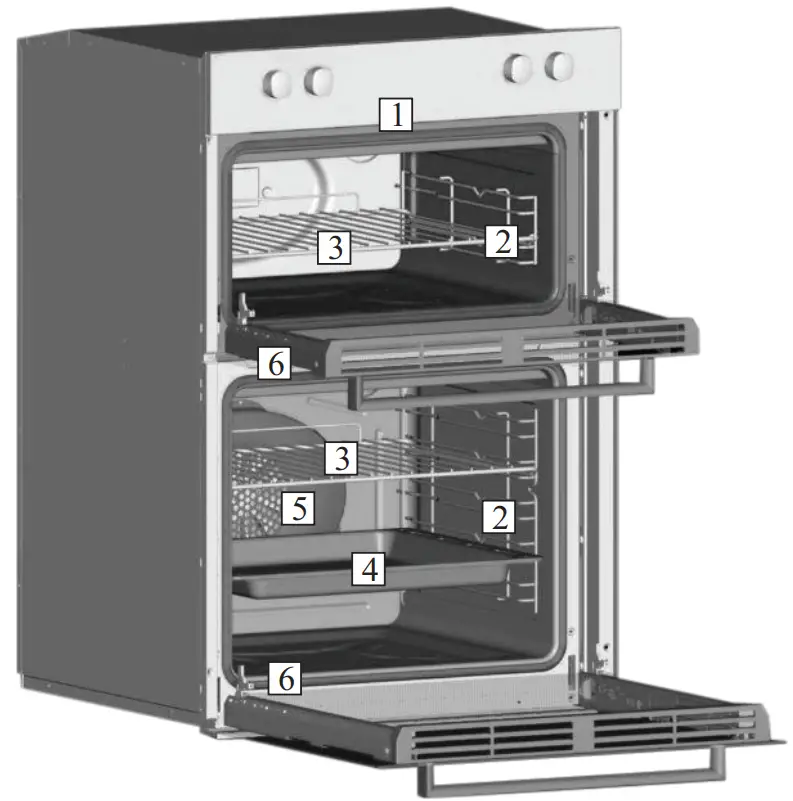 Hoover HO7DC3B308IN Built-Under Electric Double Oven fig 12