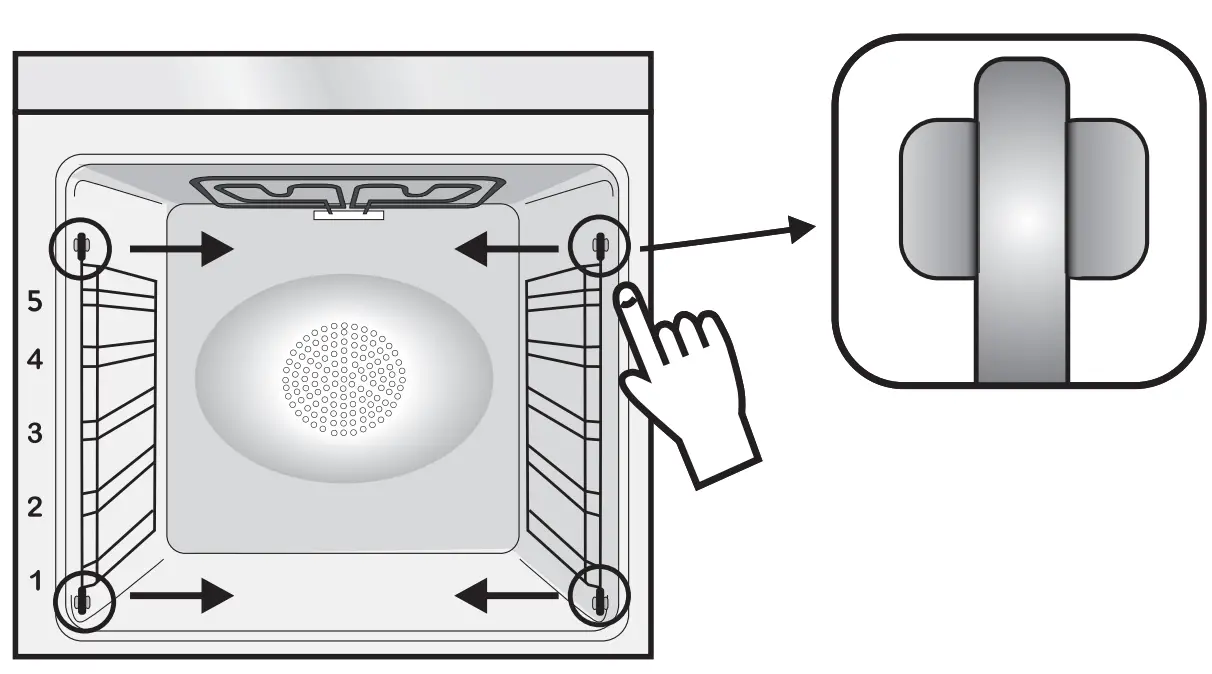 Hoover HO7DC3B308IN Built-Under Electric Double Oven fig 7