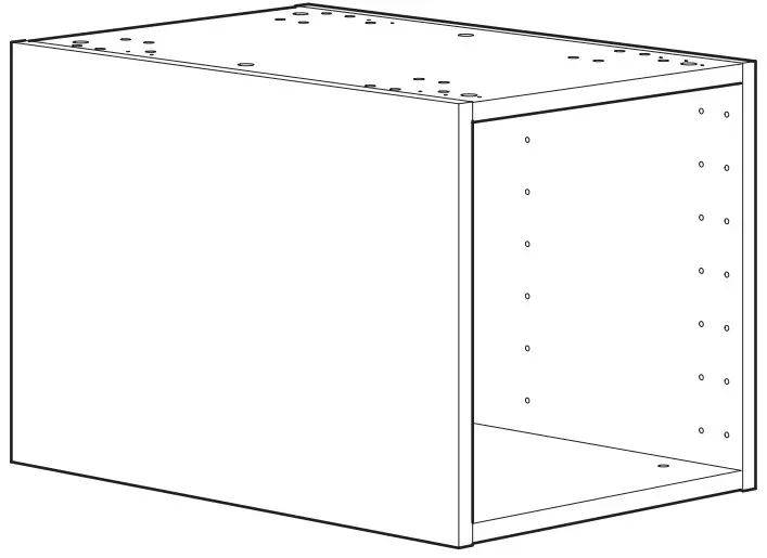 IKEA AA-2239126-3 METOD Wall Cabinet Frame -