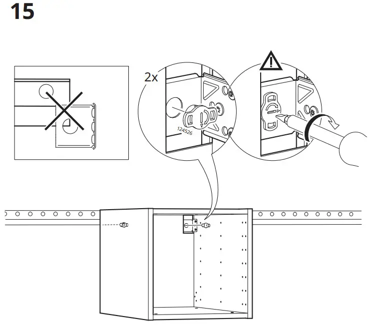 IKEA AA-2239126-3 METOD Wall Cabinet Frame -11