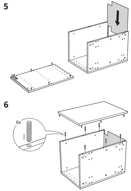 IKEA AA-2239126-3 METOD Wall Cabinet Frame -3