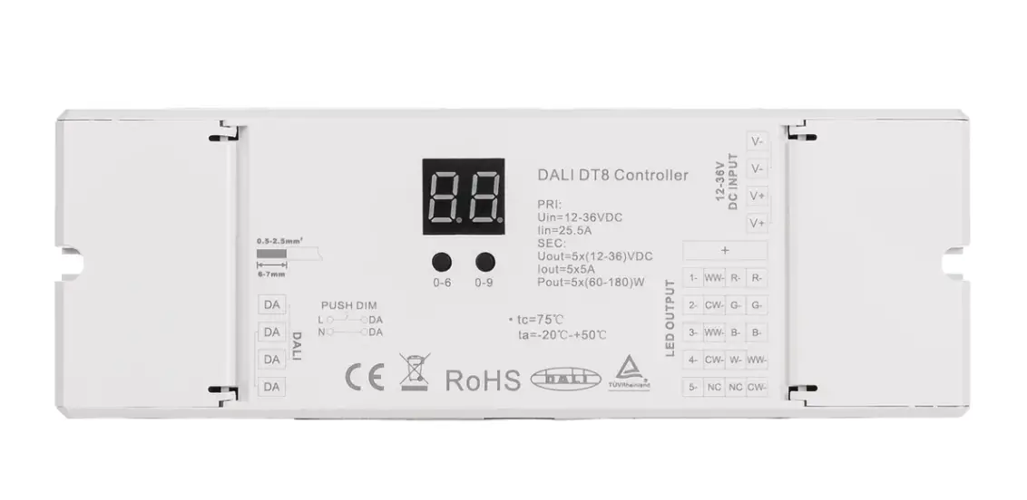 Havit Lighting Hv9107-2309p-5c Dali Dt8 Led Strip Controller User Manual Havit Lighting Hv9107-2309p-5c Dali Dt8 Led Strip Controller User Manual
