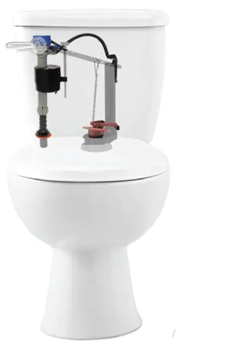 Fluidmaster K-400H-039 PerforMAX Fill Valve And 2 Inch Flapper